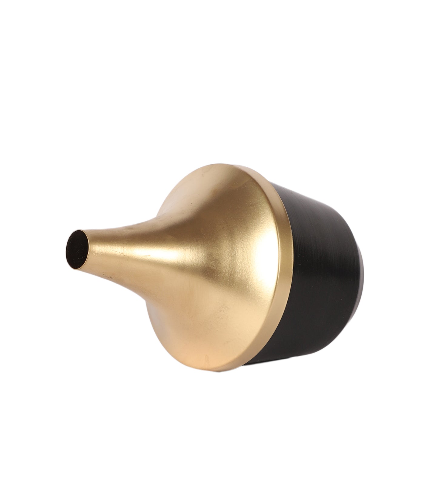 Black & Gold Wine Flower Pot