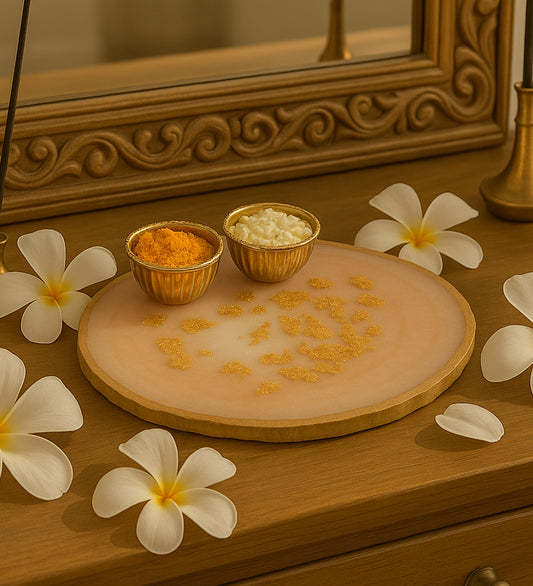 Biege Resin Tika Thaal