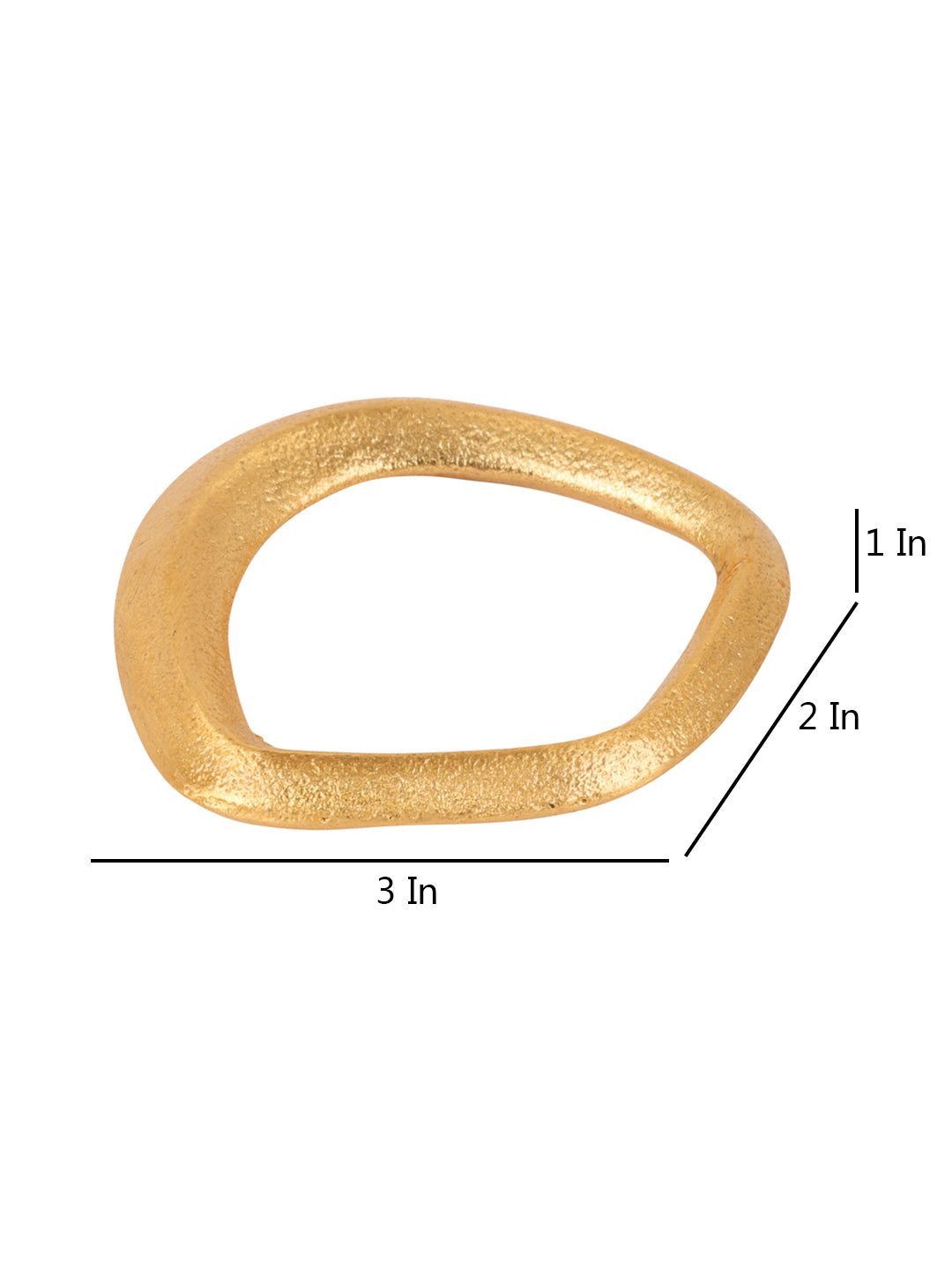 Gold Ring Napkin Ring Set of 6