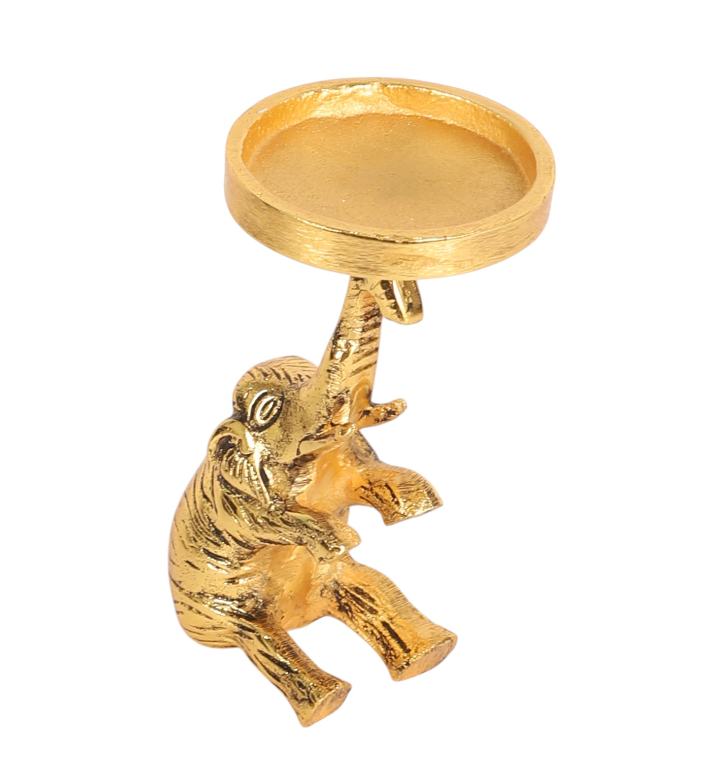 Elephant  ALuminum Candle Stand