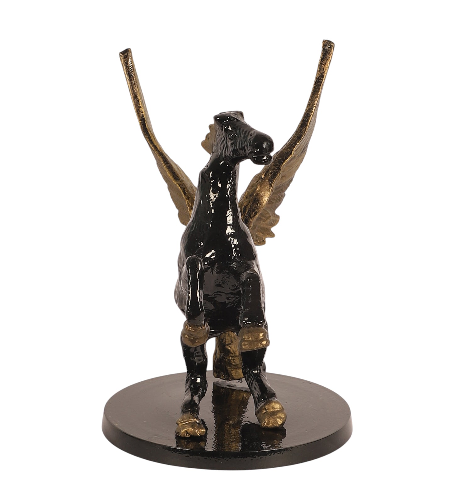 Black & Gold Horse Table Decor