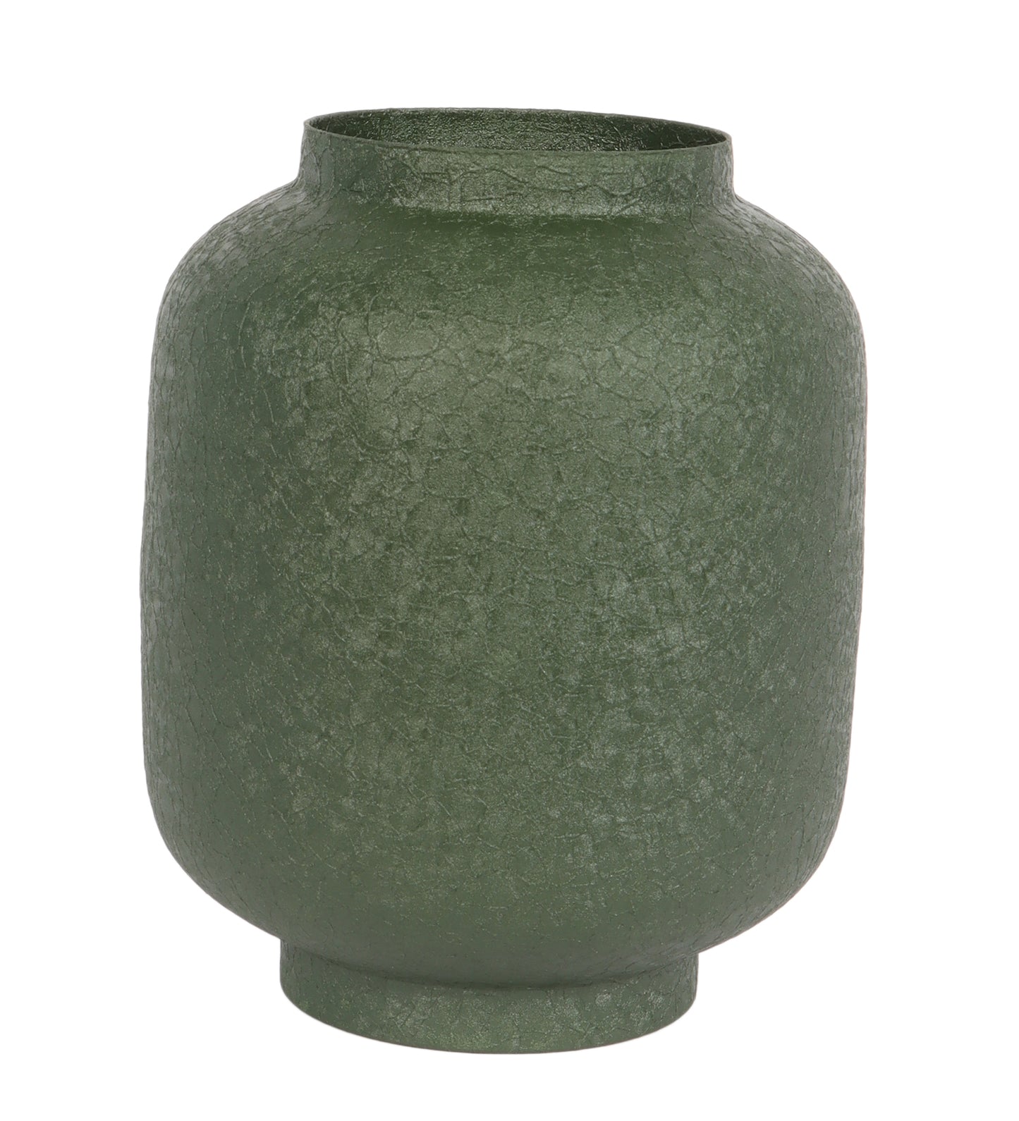 Green  Textured Flower Pot Set of 2