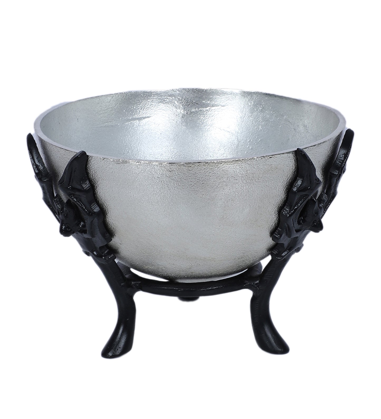 Black & Silver Bowl Fruits Platter