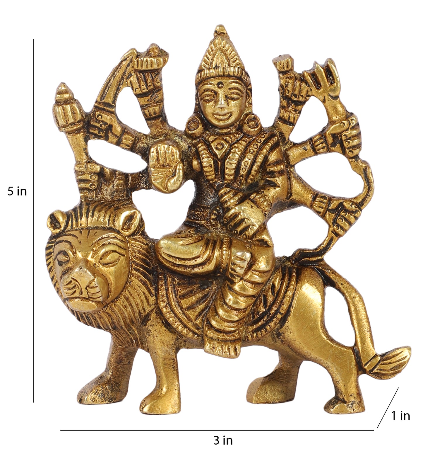 Brass Durga Maa Idol