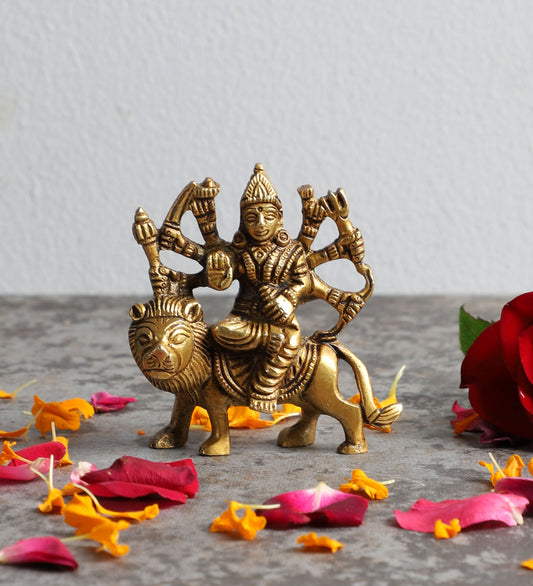 Brass Durga Maa Idol