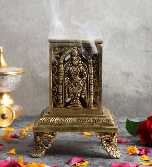 Brass Natraj Dhoop Stand