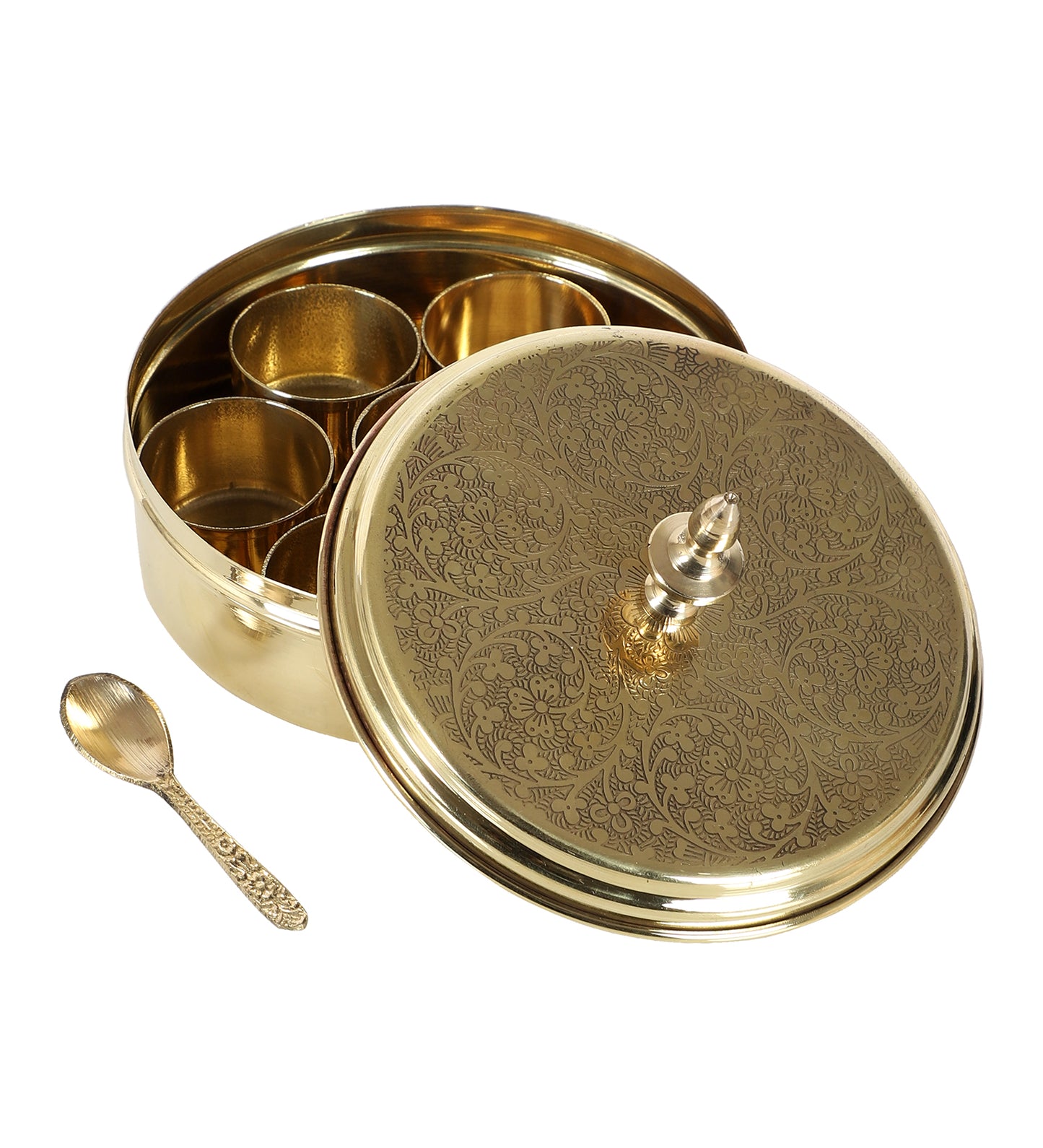 Brass Masala Box Set