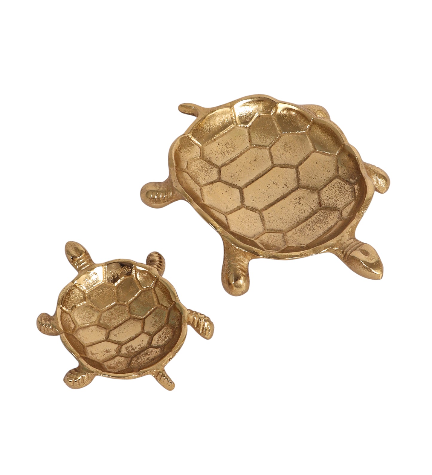 Gold Tortoise Trinket Organiser Set