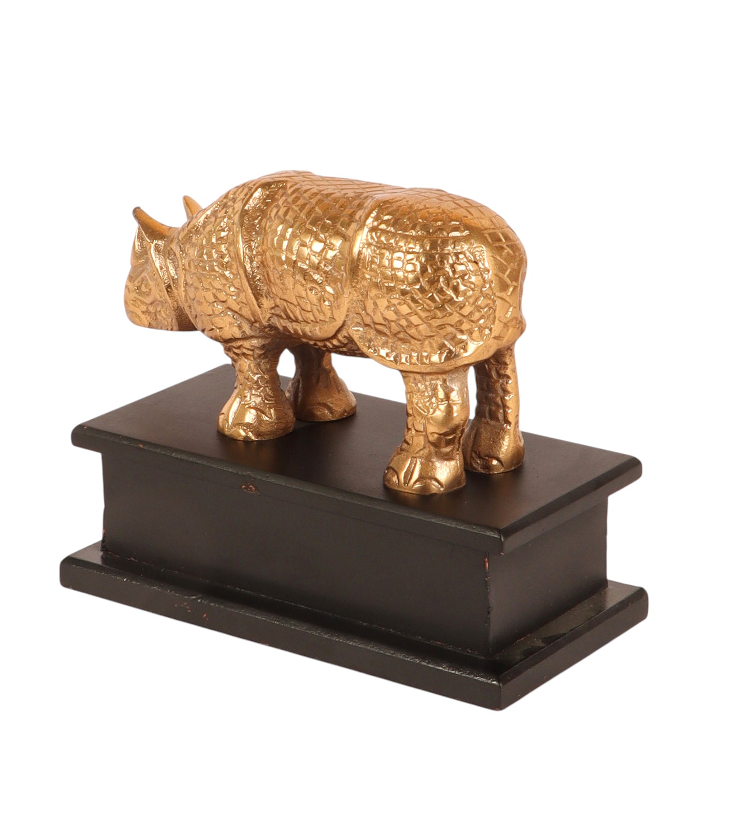 Aluminium Rhino table Decor