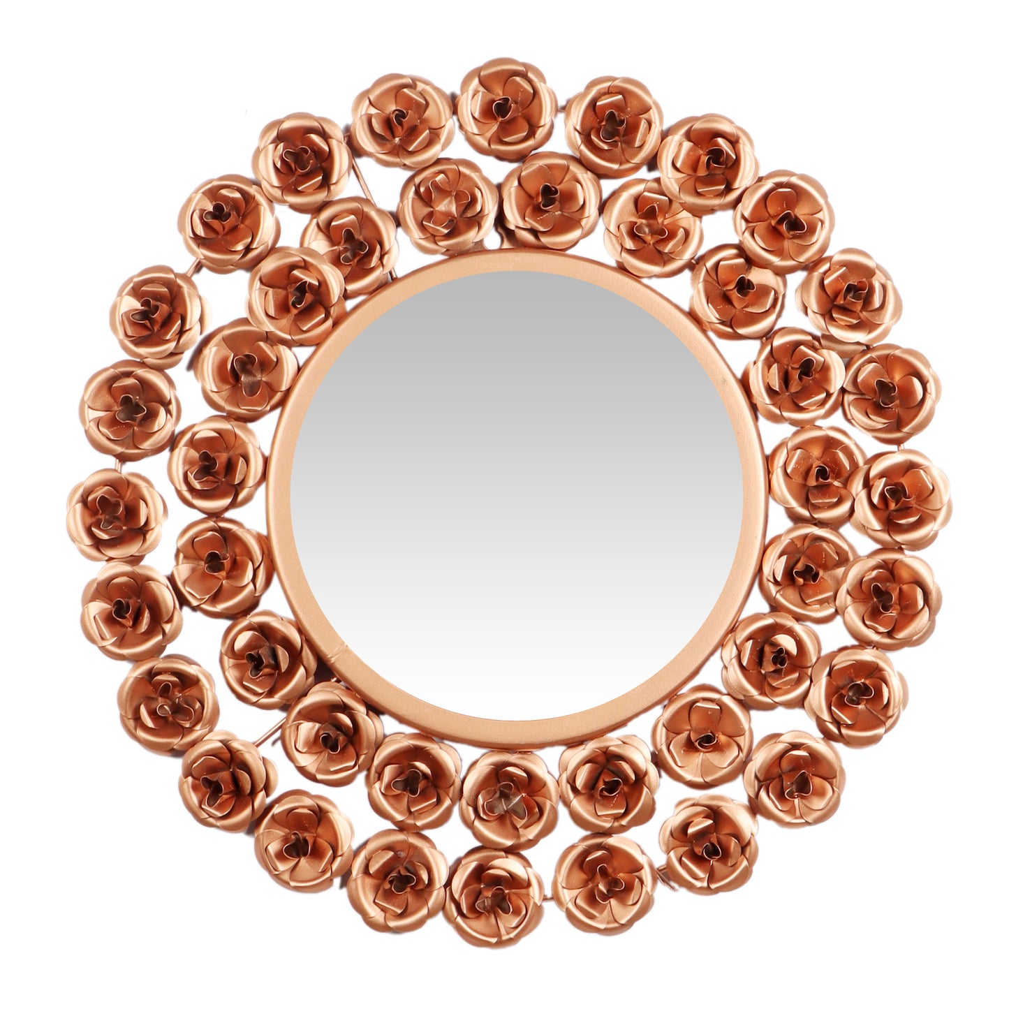 Copper Rose Mirror Set of 2