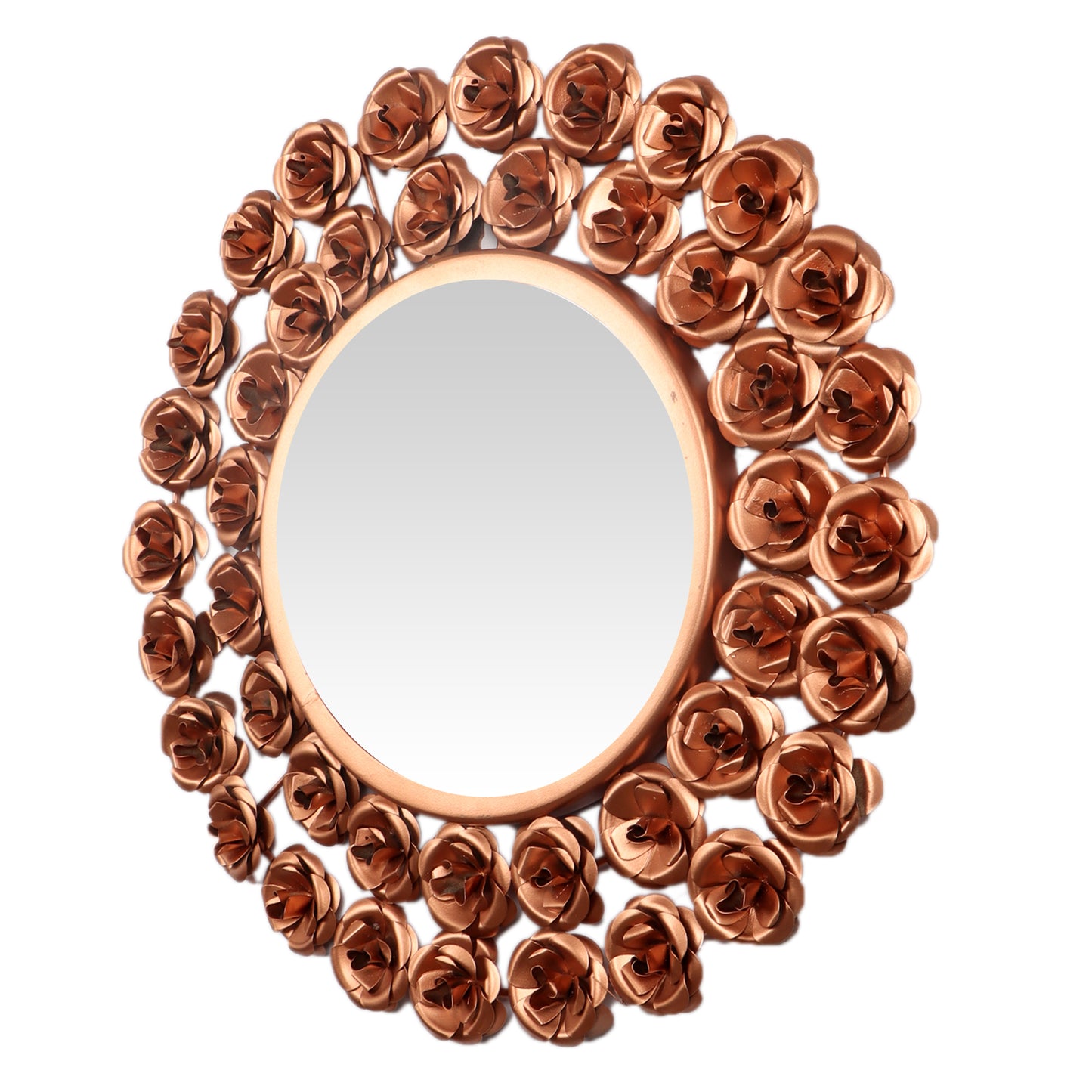 Copper Rose Mirror Set of 2
