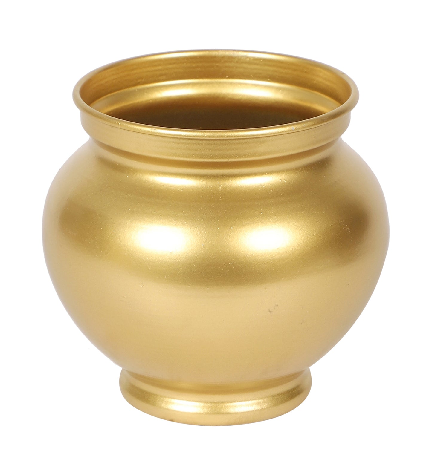 Matki Shape Metal Planter