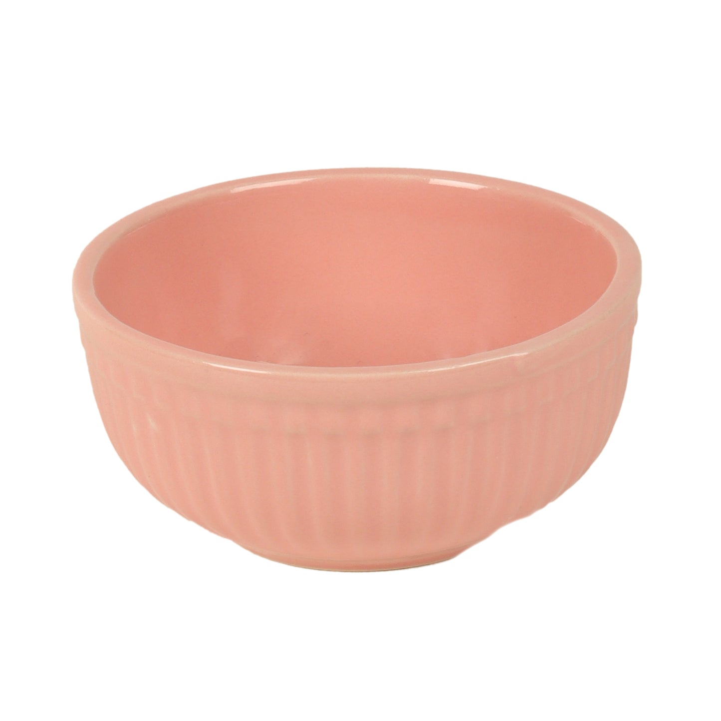 Pink Ceramic Mug with Bowl Set of 6