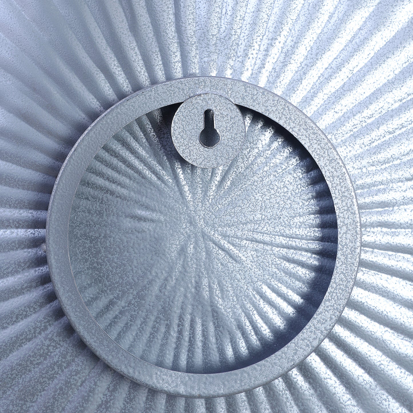 Grey & Gold Hammered Wall Décor Set of 3