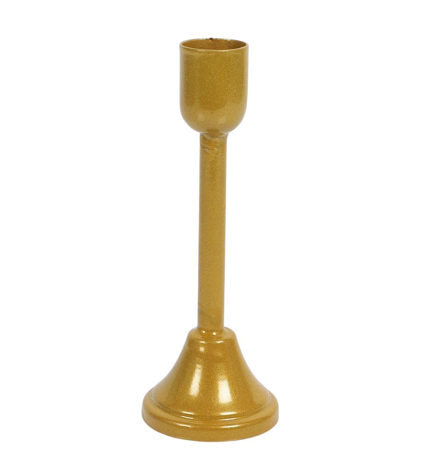 Small Black & Gold Candle Stand Set of 3