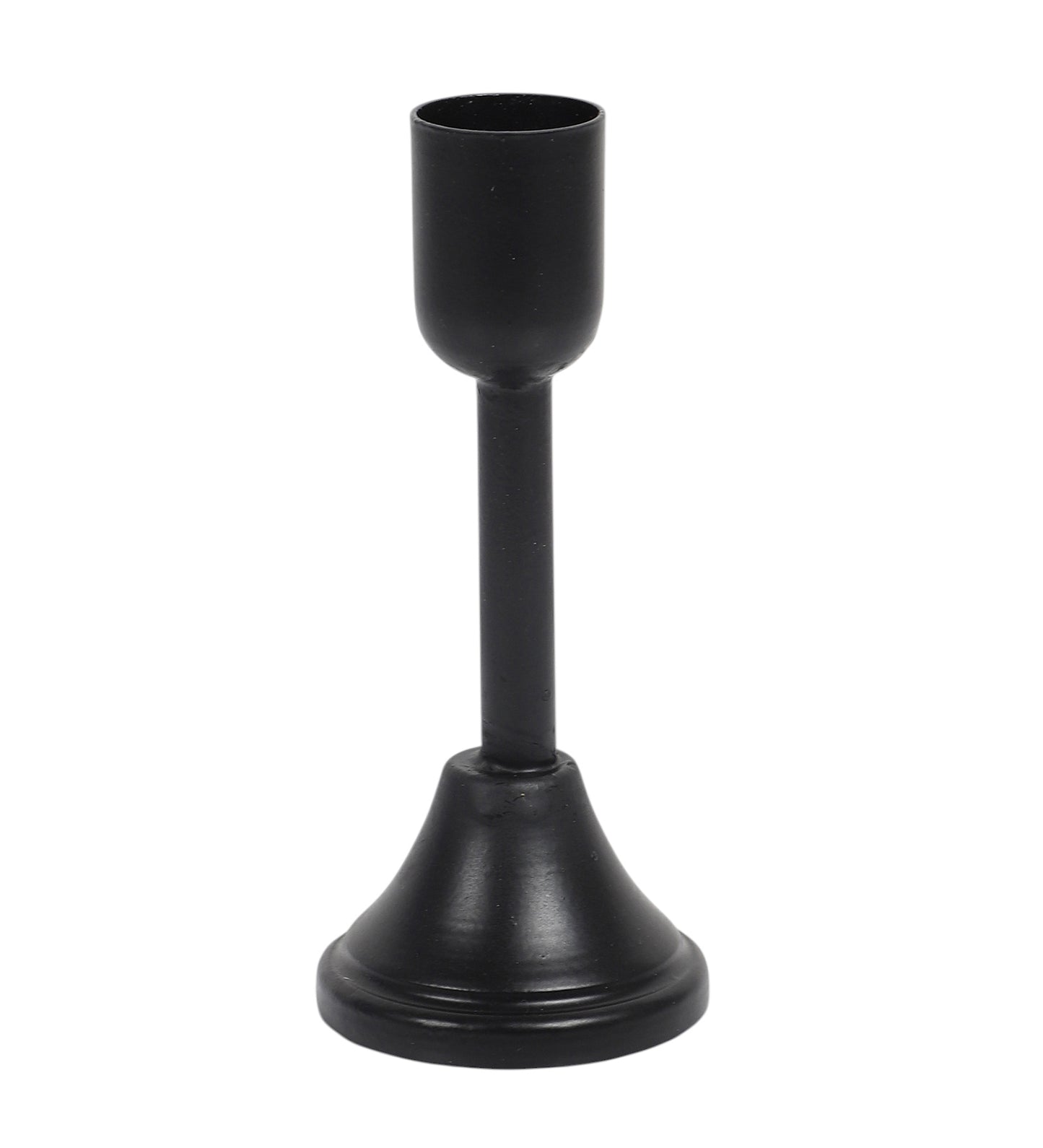Small Black & Gold Candle Stand Set of 3