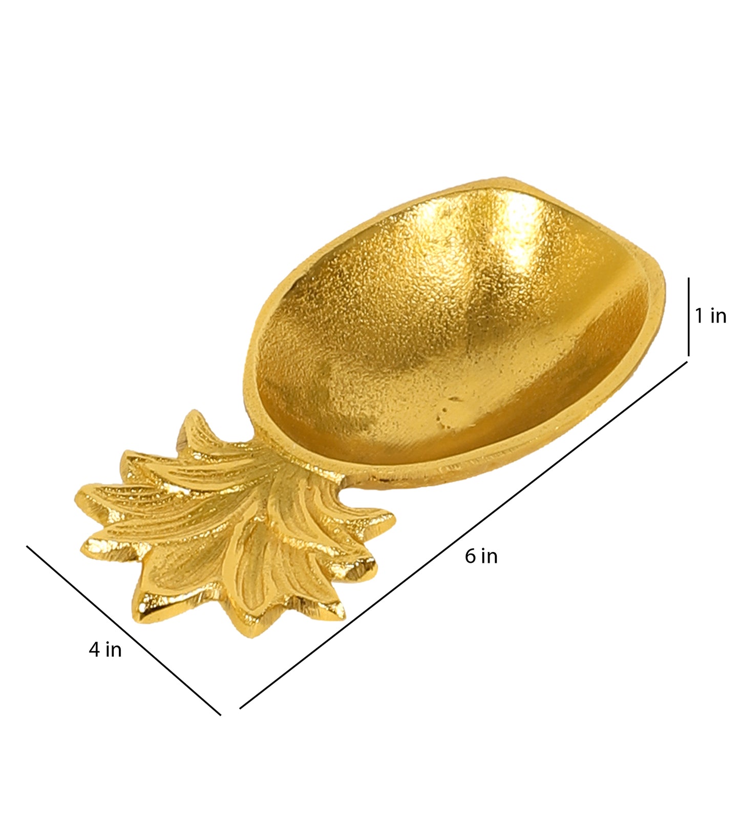 Pineapple ALuminium Platter Set of 4