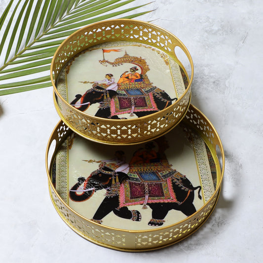 Elephant Tray Set of 2