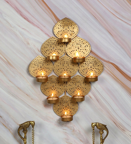 Wall 9 Tealight Holder