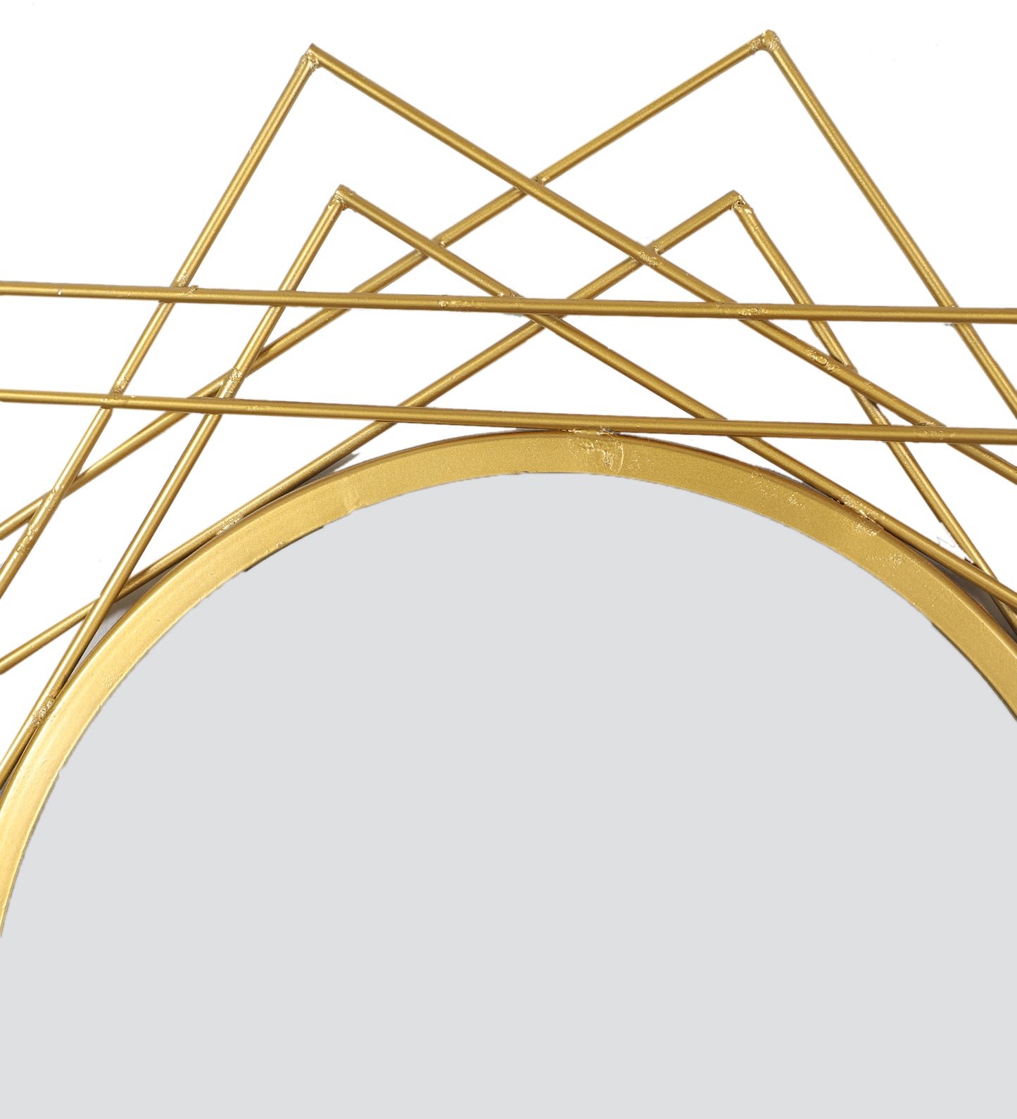 Cross Lines Wired Wall Miror