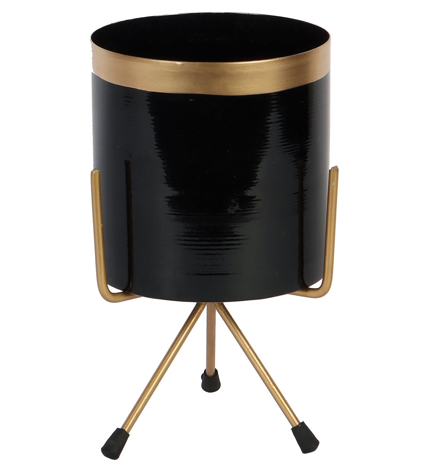 Black Pipe Planter With Stand Set of 3