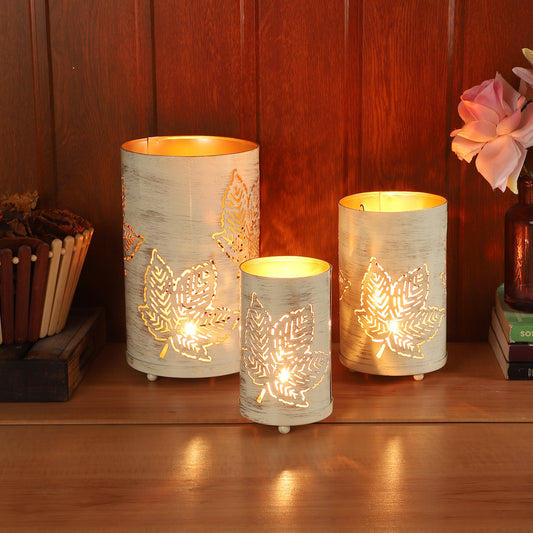 White Maple Votive Set of 3