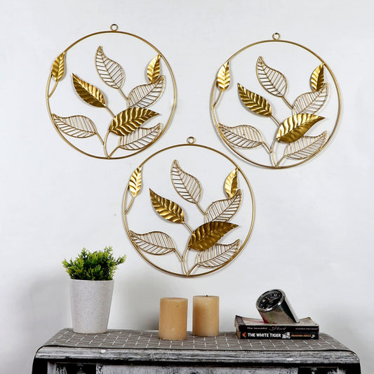 Mango Leaves Wall Décor Set of 3